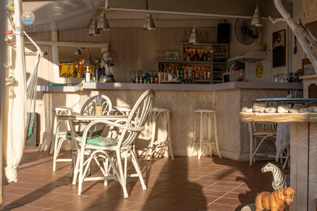 Villa Del Sol Corfu Sidárion Exteriör bild