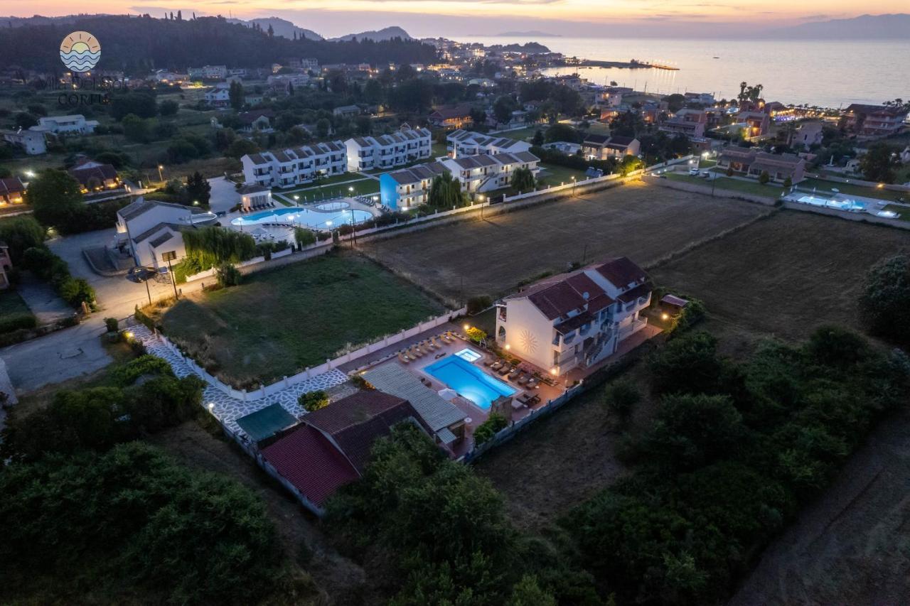 Villa Del Sol Corfu Sidárion Exteriör bild