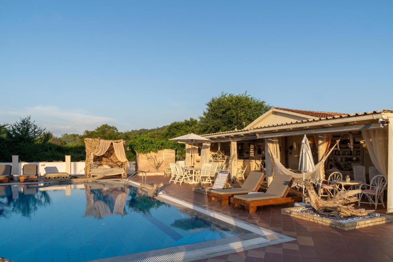 Villa Del Sol Corfu Sidárion Exteriör bild