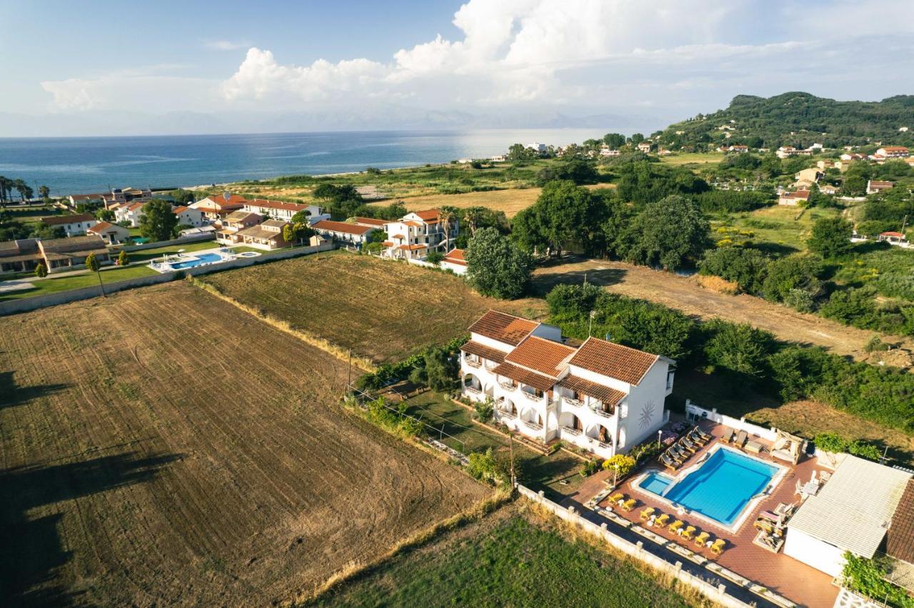 Villa Del Sol Corfu Sidárion Exteriör bild