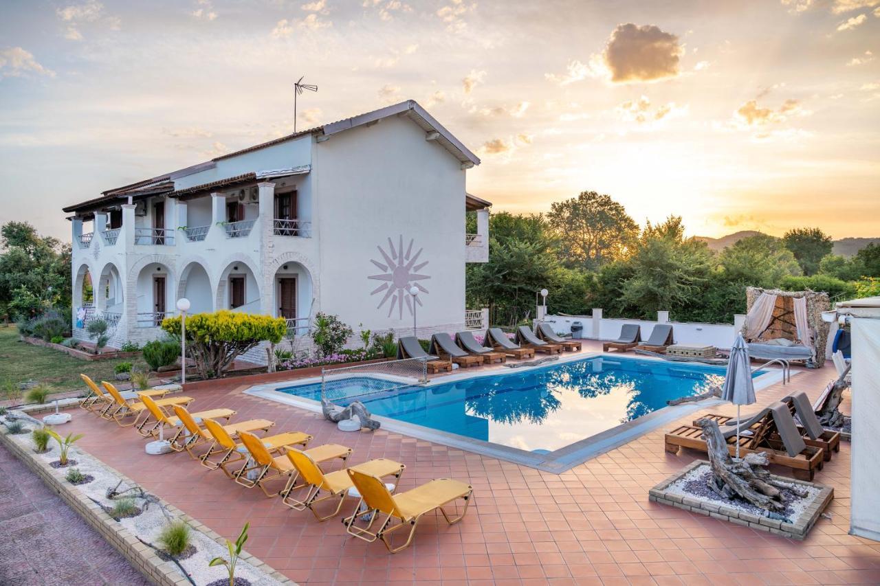 Villa Del Sol Corfu Sidárion Exteriör bild