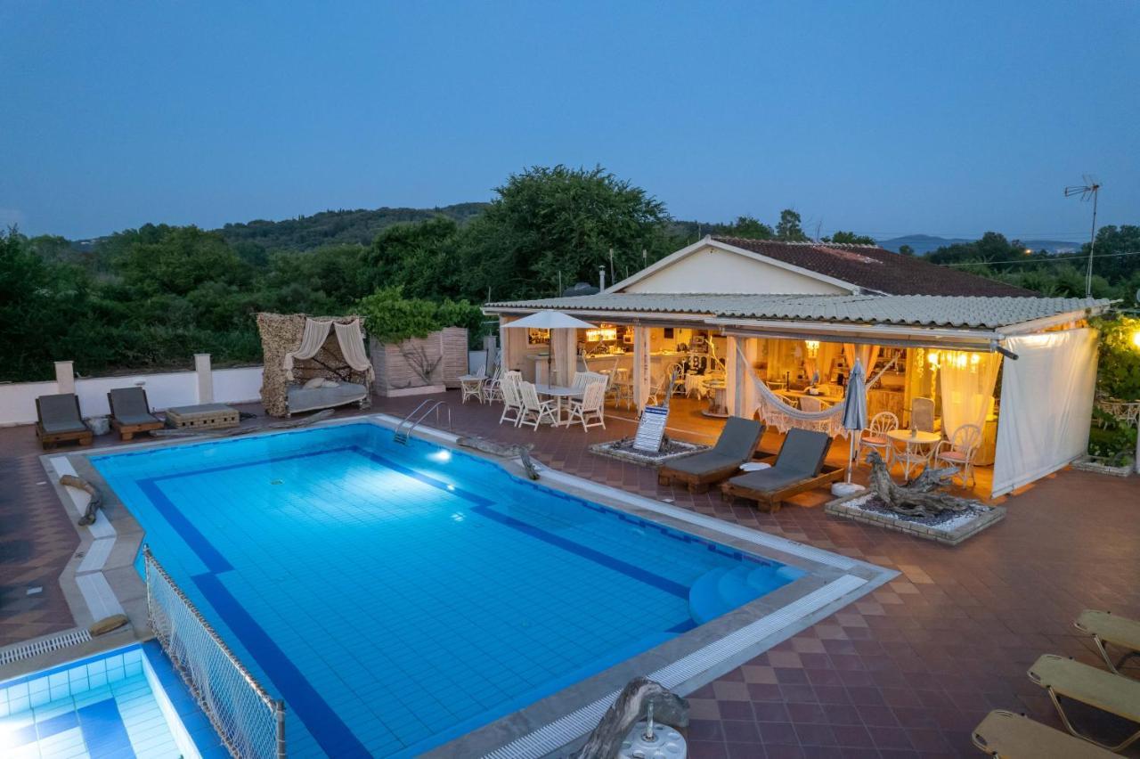 Villa Del Sol Corfu Sidárion Exteriör bild